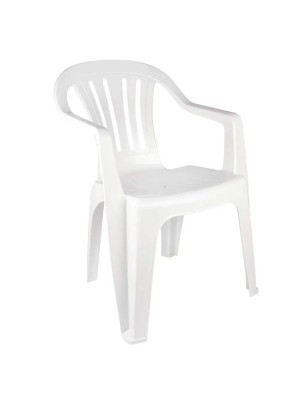 CADEIRA DE PLASTICO BELA VISTA BRANCA UN.