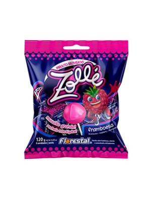 PIRULITO ZOLLE FRAMBOESA 120G UN. FLORESTAL