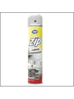 Limpa Estofado Spray 300ml Zip Clean Remove Manchas e Gorduras com Limpeza Profunda para Sofás, Bancos e Estofados em Geral