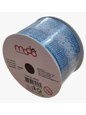 FITA PARA LACO SINTETICA POLIESTER 4CMX1,8M UN. MADO