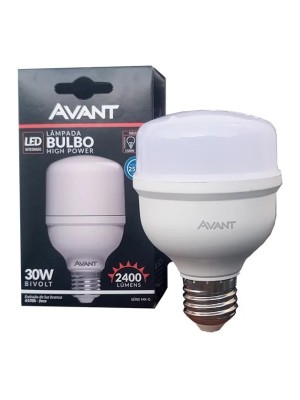 LAMPADA LED BULBO 30W HP 6500K BIVOLT LUZ BRANCA UN.