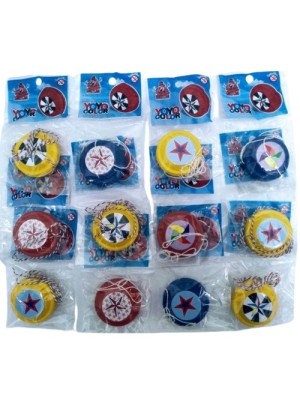 YOYO PACOTE C/12PCS COLOR SORTIDO UN. OMOTCHA