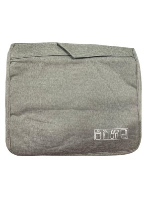 NECESSAIRE EM 80% POLIESTER 10%PVC 5%PP 24X20X9CM UN. IMPORIENTE