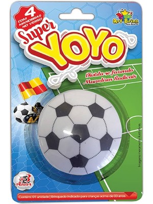 YOYO BOLA DE FUTEBOL 6CM UN. ZEIN