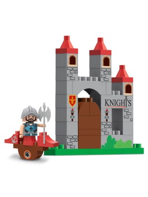 KIT BLOCOS + BONECO MEDIEVAL UN. ZUCATOYS