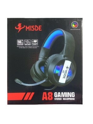 FONE DE OUVIDO HEADPHONE COM FIO E MICROFONE A8 GAMING UN. JMD IMPORTS