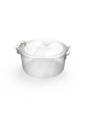 ORGANIZADOR REDONDO WAVE C/TRAVA 3,5L PRIME UN.