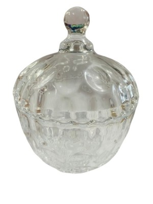 BOMBONIERE DE VIDRO PARA DECORACAO 14X11CM UN. TOP IMPORTADORA