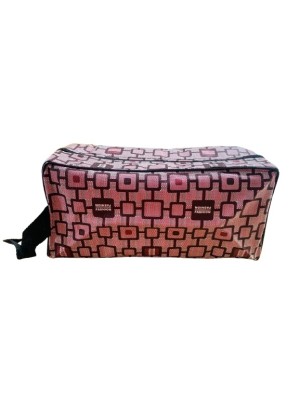 ESTOJO NECESSAIRE ESTAMPADA 25X12X10CM UN. BST COMERCIAL
