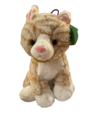 GATINHO DE PELUCIA C/ENCHIMENTO 21X20X24CM UN. TUKA TOY