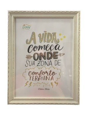 PORTA RETRATO DE PLASTICO 15X20CM UN. FU XING