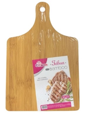 TABUA DE CARNE ESTILO BAMBOO 30X20X0.8CM UN. INGA