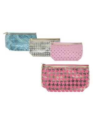 NECESSAIRE BECKY DECORADA DE POLIURETANO 23X13X6CM UN. MULTIART