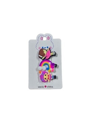 TIC TAC DE CABELO INFANTIL C/3 PCS MS0019 UN. GM GOLD