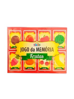 JOGO DA MEMÓRIA FRUTAS UN. 