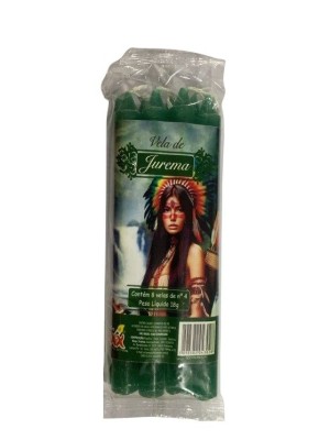 VELA PERFUMADA N 4 JUREMA 8PCS 18G UN. VELAS MAX