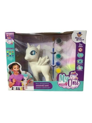 UNICORNIO MY UNI PINTURA 26,5X8,2X20CM UN. MISTER BRINQUE