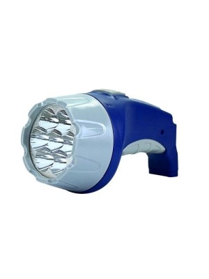 LANTERNA 14,5CM RECARREGAVEL C/7 LEDS BIVOLT UN.