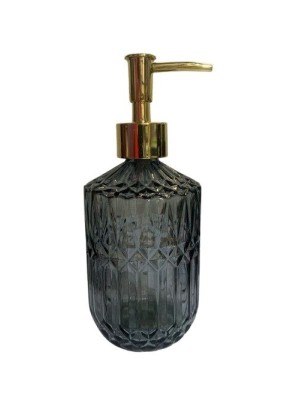 PORTA SABONETE LIQ DE VIDRO PARA PIA/BANHEIRO 7,5X18,5CM UN. TOP IMPORTADORA