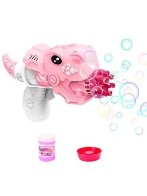 PISTOLA LANCA BOLHAS A PILHA JURASSIC UN. WELLMIX