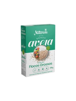 AVEIA FLOCOS GROSSOS 170G UN. NATURALE