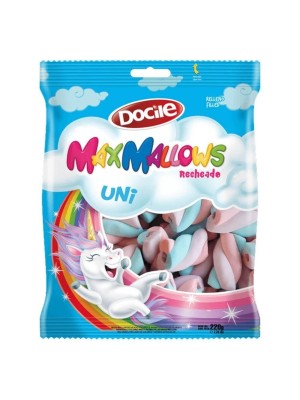 MARSHMALLOW TWIST UNICORNIO RECH BAUNILHA C/MORANGO 220G UN. DOCILE