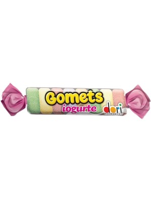 BALA DE GOMA SABOR IOGURTE C/ FRUTAS C/8 BALAS 32G UN.