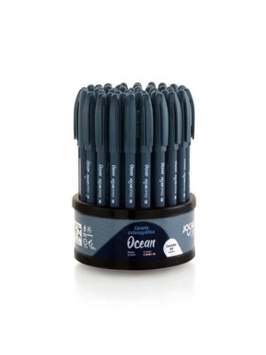 CANETA ESFEROGRAFICA DISPLAY C/50PCS FLAT TOP 0,7 AZUL