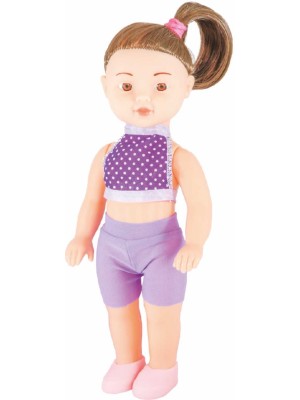 BONECA PEQUENA FLOR DALIA 30CM UN. MISTER BRINQUE