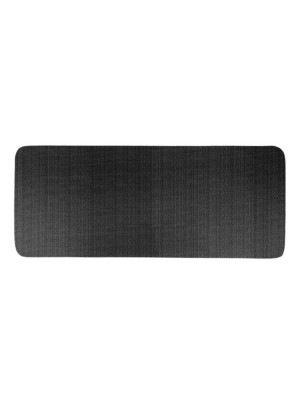 TRILHO TECIL FOSCO 50X120CM COM BASE ANTIDERRAPANTE CINZA UN.