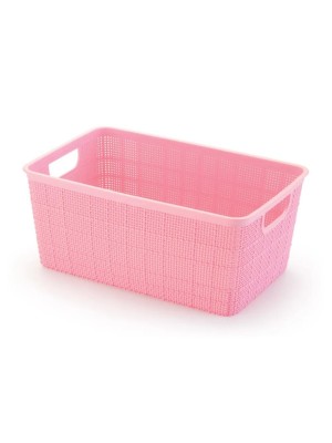 HOME ORGANIZER 4,0LTS ROSA 26,5X16,5X11,5CM UN.