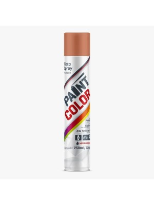 Tinta Spray Cobre Metalico Brilhante Uso Geral 250ml.