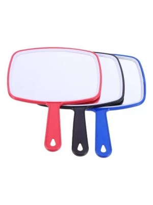 ESPELHO DE MAQUIAGEM EMOLDURADO RETANGULAR 18.5X26CM UN.