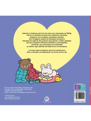 LIVRO PARA COLORIR COZY TIME UN