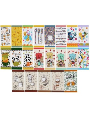 Pano de Copa Felpudo Primore 40x65cm Alta Absorção e Maciez Ideal para Secar Louças e Uso Diário na Cozinha