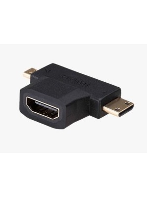 ADAPTADOR CONVERSOR PARA MINI E MICRO HDMI LETRON UN