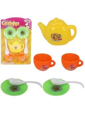 Minha Cozinha Chazinho Sete Peças Infantil Tea Time