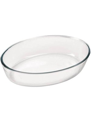 ASSADEIRA BOROSSILICATO OVAL 2400ML UN.