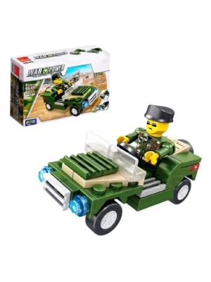 Blocos de montar soldado war power 