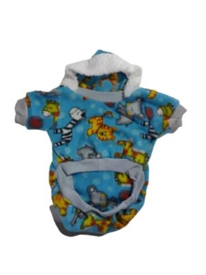 Roupinha Pet com capuz soft (cães e gatos de pequeno porte)