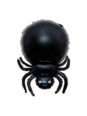 Balão Aranha 53x80cm Metalizado Decoração Halloween Festa Temática Infantil e Adulto