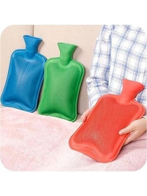 Bolsa Térmica de Água Quente em Borracha Grande Para Compressa Pós Exercício Amenizar Dores