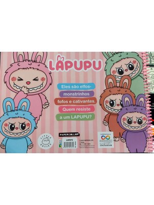 Livro de Colorir Lapupu para Colorir Presente Desenho Criativo