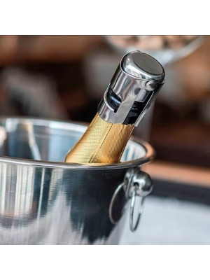 Tampa de Compressão para Champagne, espumante, vinho– Aço Inoxidável