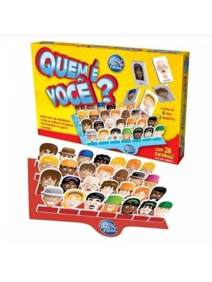 Jogo Quem é Você? – Tabuleiro Educativo de Adivinhação para 2 Jogadores