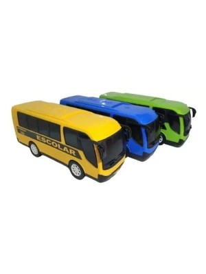 Ônibus Infantil Diverbus Diverplas Brinquedo Educativo em Plástico Resistente