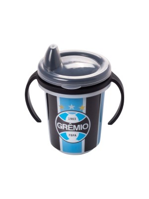 Caneca Trio 330ml Grêmio Kids Plasútil – Produto Oficial, Resistente e Livre de BPA