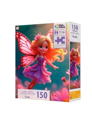 Quebra-Cabeça Fada 150 Peças Pais & Filhos – Educativo Infantil Encantado