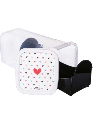 Porta Biscoito e Torrada Quadrado Café da Manhã – Plasútil