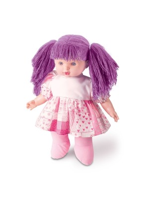 Boneca Sapekinha Soft Sortidas 40cm Brinquedo Infantil Macio Educativo para Meninas e Meninos